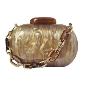 NWT Acrylic Bubble Evening Bag